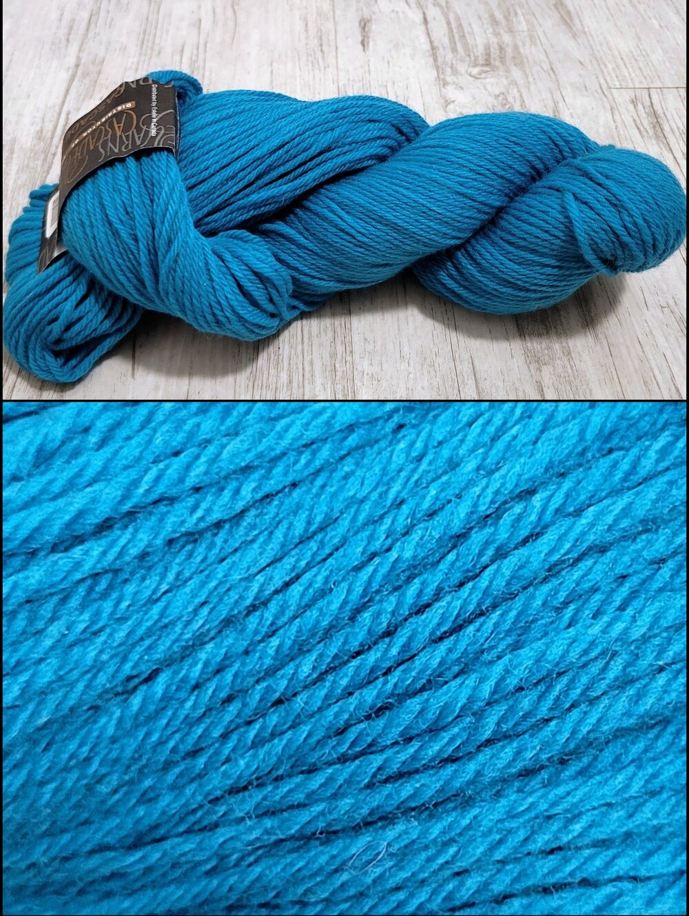 Cascade Yarns Cascade 220 100% Peruvian Highland Wool Yarn 8907 Teal Lot 6814